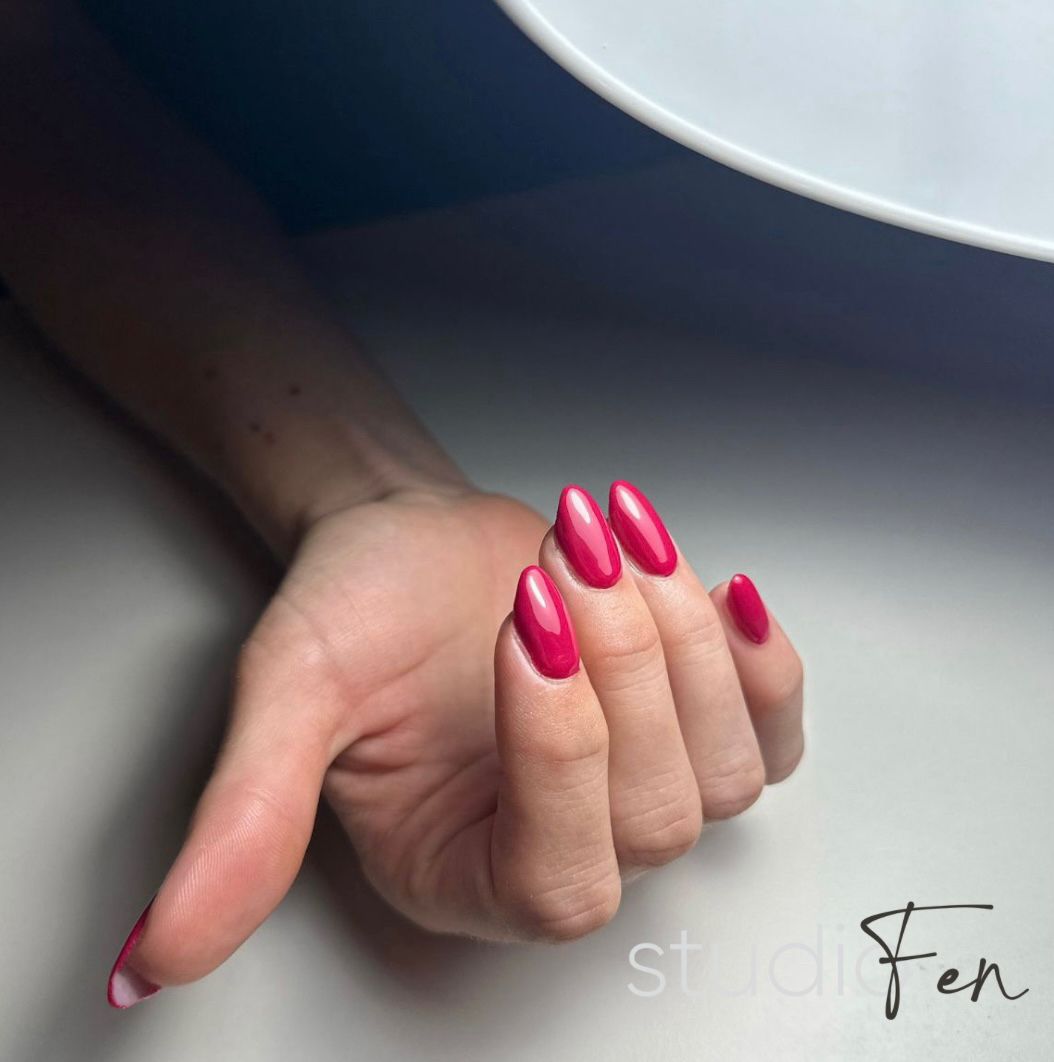 foto van gelakte nagels